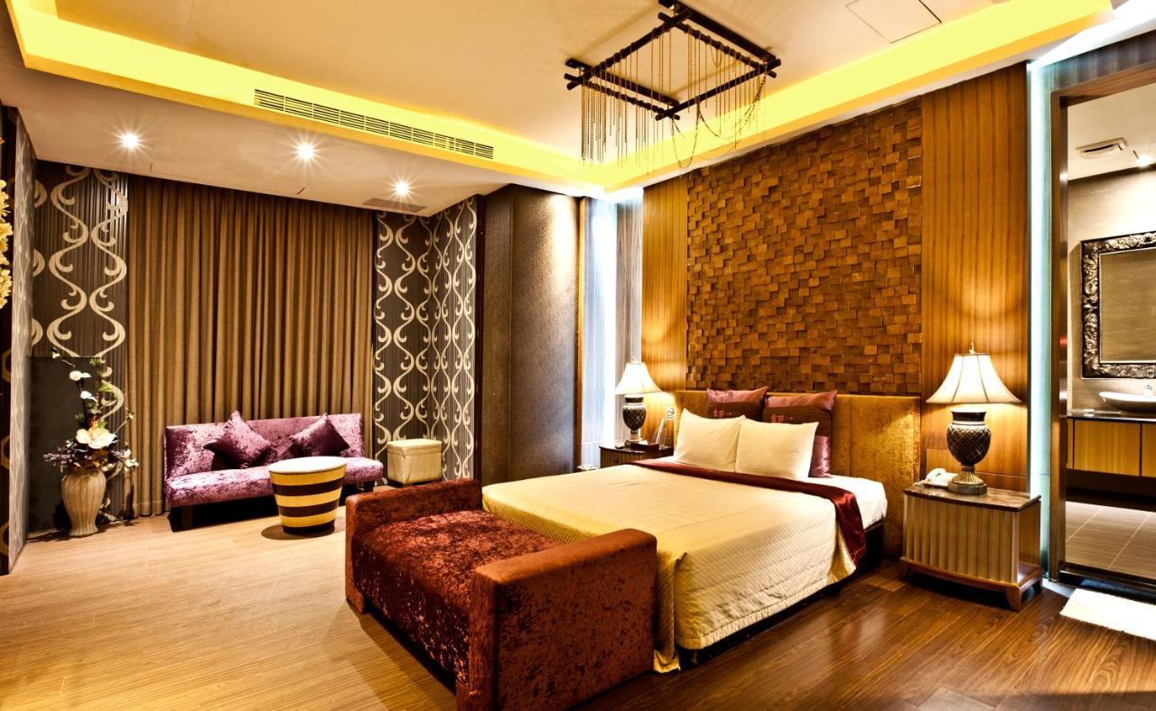 Gold Sand Motel Shulin Exteriör bild